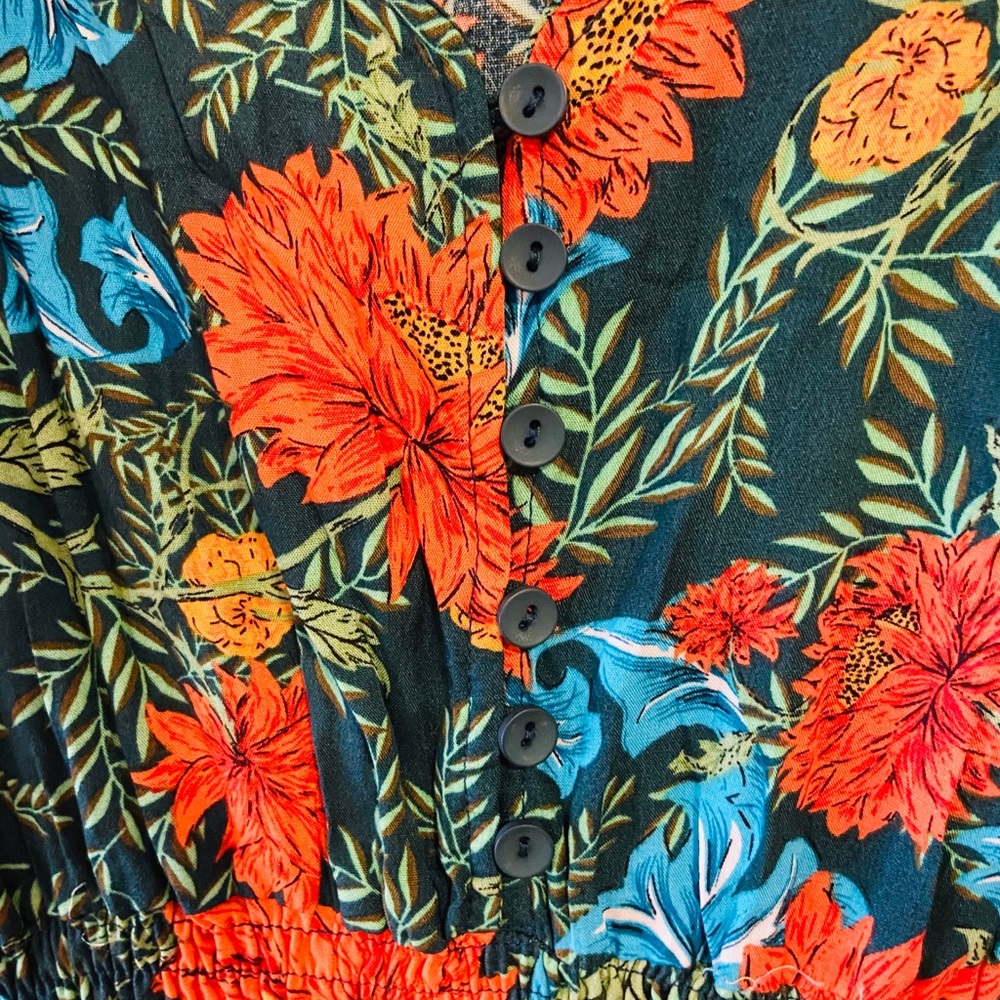 NWT ATL fantasy floral tiered cottage core dress - Picture 7 of 8